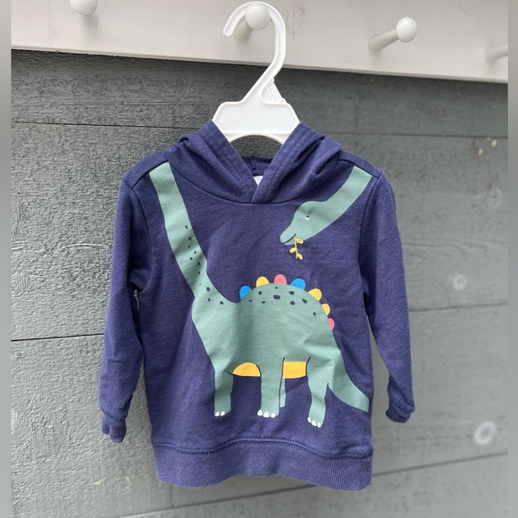 Carters toddler dinosaur hoodie 18 mos - Picture 2 of 6
